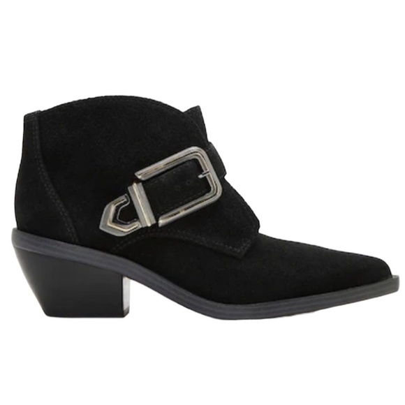 Vince Camuto Ashena Midas Fashion Zipper Pointed Toe Ankle Booties Size 9.5 NWT - Picture 2 of 14